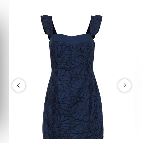Lilly Pulitzer Dresses & Skirts - Lilly Pulitzer Navy Blue Mini Dress